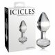 Icicles No. 44 - Tapered Glass Anal Dildo (Clear)