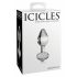 Icicles No. 44 - Tapered Glass Anal Dildo (Clear)