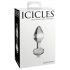 Icicles No. 44 - Cone-shaped, Glass Anal Dildo (Transparent)