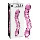 Icicles No. 55 - Double-Ended G-Spot Glass Dildo (Pink) 