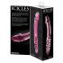 Icicles No. 57 - Double-Ended Glass Dildo with Penis (Pink)