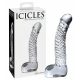 Icicles No. 61 Glass Dildo (Clear) 