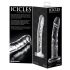 Icicles No. 62 - Glass Penis Dildo (Transparent) 