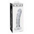 Icicles No. 62 - Glass Penis Dildo (Transparent) 