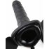 Strap-On Hollow Vibrator 8 - Black 