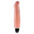 King Cock 7" Stiffy - Waterproof Realistic Vibrator (7 Inches) - Natural 