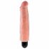 King Cock 7" Stiffy - Waterproof Realistic Vibrator (7 Inches) - Natural 