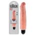 King Cock 7" Stiffy - Waterproof Realistic Vibrator (7 Inches) - Natural 