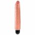 King Cock 10 Stiffy - Waterproof, Lifelike Vibrator (10 inches) - Natural 