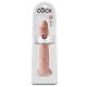 King Cock 13 - Giant Realistic Dildo (33cm) - Natural 