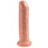 King Cock 7 - realistic dildo (18cm) - natural