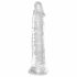 King Cock Clear 8 - suction-cup, large dildo (20cm)