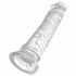 King Cock Clear 8 - suction-cup, large dildo (20cm)