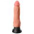 Real Feel Deluxe No.1 - realistic vibrator with testicles (natural)