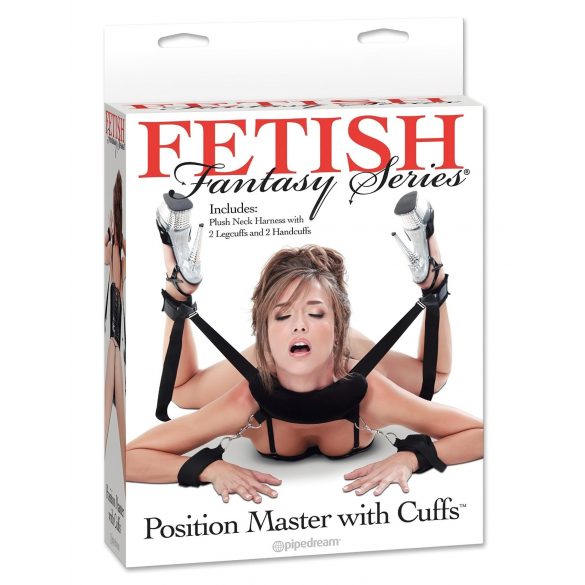 Fetish Position Master - restraint kit (black) 