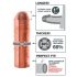 X-TENSION Mega 1 - Realistic Penis Sleeve (17.7cm) - Natural