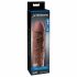 X-TENSION Mega 2 - Realistic Penis Sleeve (20.3cm) - Dark Natural 