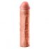 X-TENSION Mega 3 - Realistic Penis Sleeve (22.8cm) - Natural 