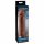 X-TENSION Perfect 2 - Ball Strap Penis Sleeve (19cm) - Dark Natural 