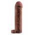 X-TENSION Perfect 2 - Ball Strap Penis Sleeve (19cm) - Dark Natural 