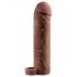 X-TENSION Perfect 2 - Ball Strap Penis Sleeve (19cm) - Dark Natural 