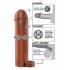 X-TENSION Perfect 2 - Ball Strap Penis Sleeve (19cm) - Dark Natural 