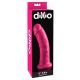 Dillio 8 - Realistic Suction Cup Dildo (20cm) - Pink 