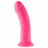 Dillio 8 - Realistic Suction Cup Dildo (20cm) - Pink 