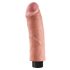 King Cock 8 - Flexible, Realistic Vibrator (25cm) 