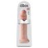 King Cock 14 - Large Suction Cup Dildo (36cm) - Natural 