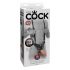 King Cock Strap-on 10 - Hollow, Attachable Dildo (25cm) 