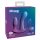 3Some Total Ecstasy - Rechargeable, Wireless Triple Vibrator (Purple) 