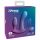 3Some Total Ecstasy - Rechargeable, Radio-Controlled Triple Vibrator (Purple)