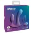 3Some Total Ecstasy - Rechargeable, Wireless Triple Vibrator (Purple) 