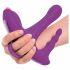 3Some Rock N' Ride - Rechargeable, Radio Triple Vibrator (Purple) 