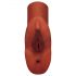 PDX Double Stroker - 2in1 Realistic Masturbator (Brown) 