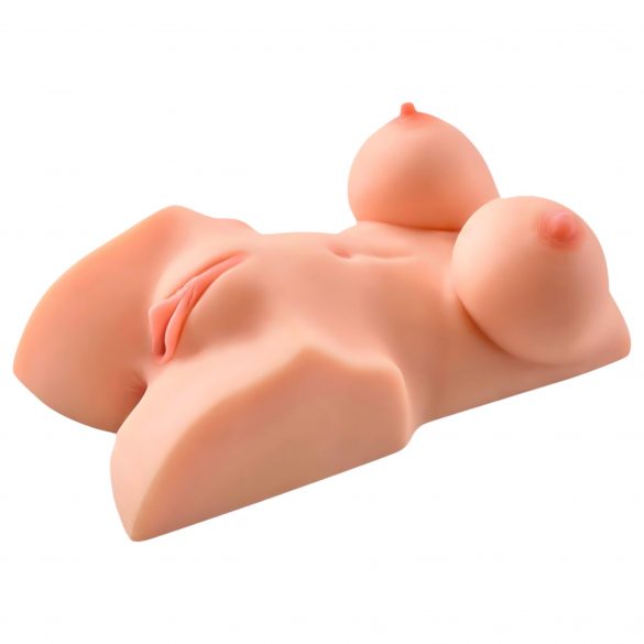 PDX Perfect DD's - Torso with Two Pleasure Canals - (Natural) 