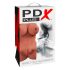 PDX Perfect DD's - Torso with Two Pleasure Openings - (Brown) 