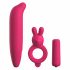 Classix Waterproof Vibrator Set - 3 Pieces (Pink) 