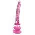 Icicles No. 86 - Pink Glass Penis Dildo 