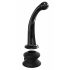 Icicles No. 87 - Black Glass G&P-Spot Dildo 