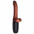 King Cock Plus 7.5 - Thrusting Vibrator with Balls (Brown) 