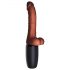 King Cock Plus 7.5 - Ballsy Thrusting Vibrator (Brown)