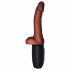 King Cock Plus 7.5 - Thrusting Vibrator with Balls (Brown) 