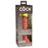 King Cock Elite 6 - Suction Cup Realistic Dildo (6 inches) - Dark 