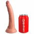 King Cock Elite 7 - Suction Cup Realistic Dildo (7 inch) - Natural 