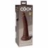 King Cock Elite 7 - Suction Cup Realistic Dildo (7 inches) - Brown 