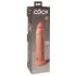 King Cock Elite 9 - Suction Cup Realistic Dildo (9 Inches) - Natural 