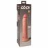 King Cock Elite 9 - Suction Cup Realistic Dildo (9 Inches) - Natural 