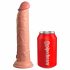 King Cock Elite 9 - Suction Cup Realistic Dildo (9 Inches) - Natural 